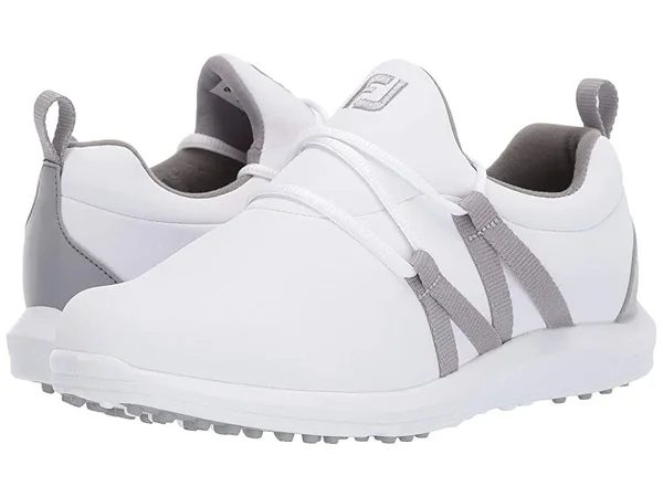 FootJoy Women's Leisure Slip-On Golf Shoes, White