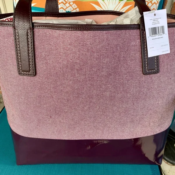 Kate Spade Bags - Kate Spade Tote, Color Purple, Size Os, Sandiskiew&s Closet
