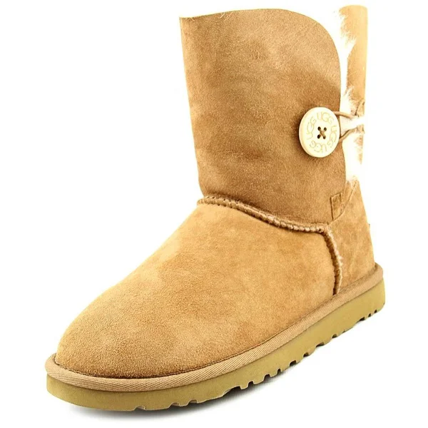 UGG Bailey Button Women's Boots- Chestnut 5