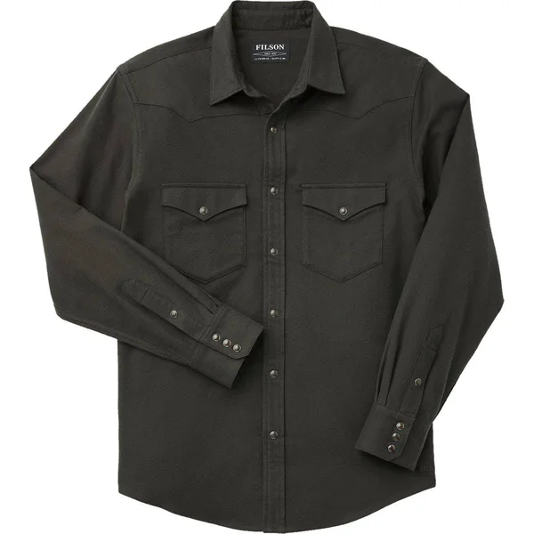 Filson Western Flannel Shirt - XXXL - FadedBlack