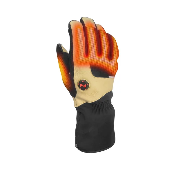 Mobile Warming MWUG10180620 BlackSmallith Heated Work Gloves Unisex 7.4 Volt Light Tan 2x - Polyester/Leather, Acme Tools