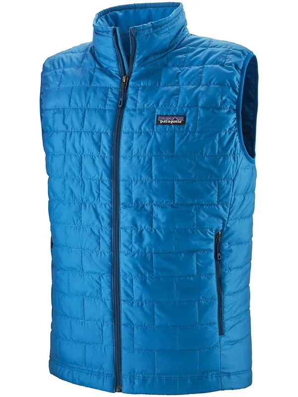 Patagonia Men's Andes Blue Nano Puff Vest