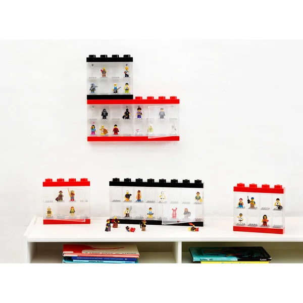 Lego Minifigure Display Case 16 Black