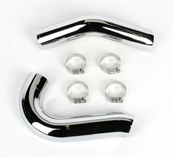 Bassani Manufacturing Chrome Heat Shields for Pro-Street Systems