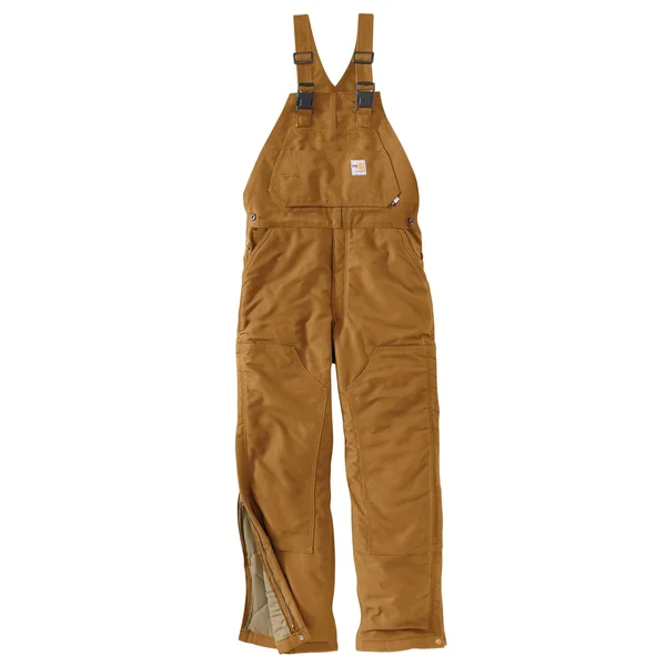 Carhartt Flame-Resistant Duck Bib Overall/Quilt-Lined