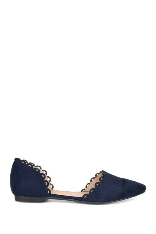 Journee Collection Women's Jezlin Flats - Blue