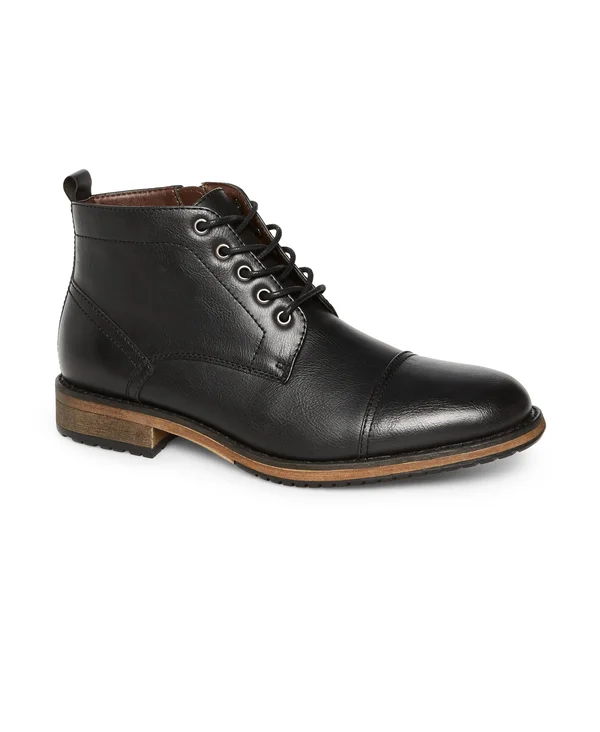 Perry Ellis Men's Manning II Boots in Black - Size 9.5, Regular