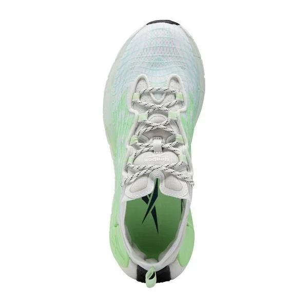 Reebok Women's Zig Kinetica II Running Shoes in Green/Digital Glow Size 7.0