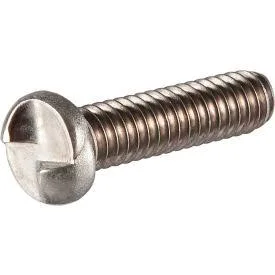 GoVets, Qty 4, Tamperproof Screw Co Inc 4-40 x 5/8x22 One-Way Security Machine Screw - Round Head - 18-8 Stainless Steel - Pkg