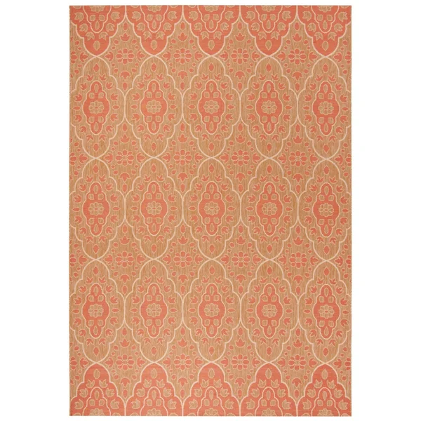 Martha Stewart by Safavieh Tulip Medallion 9& x 12& Area Rug in Navy