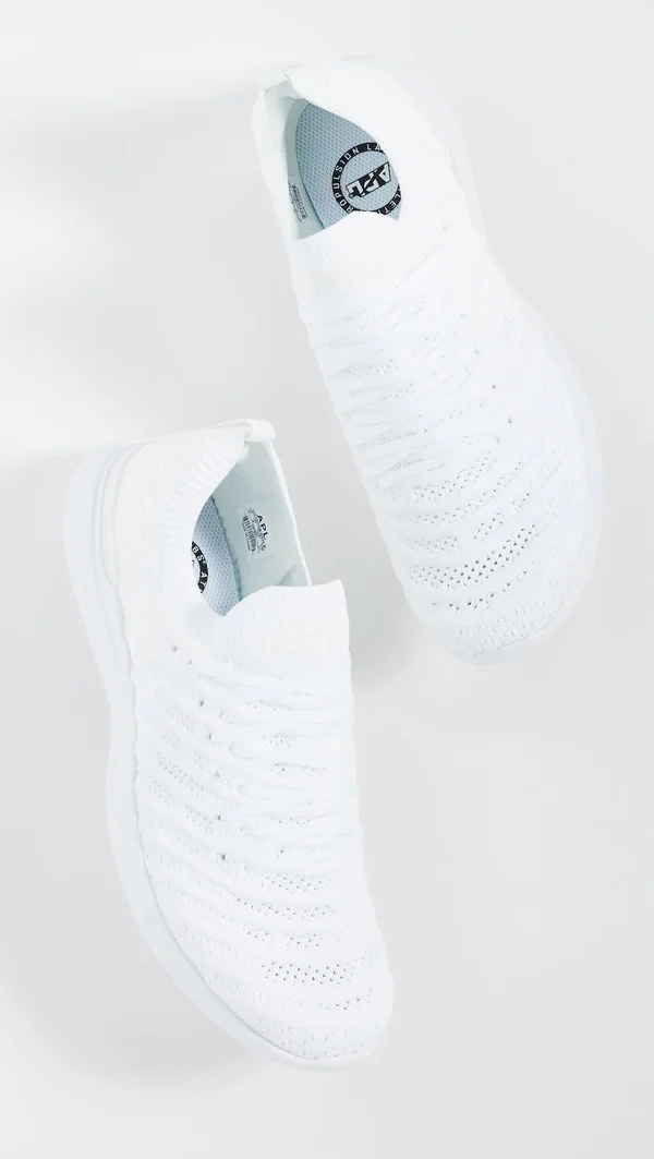 APL Men's TechLoom Wave White Shoes in Size 10 - Athletic Propulsion Labs
