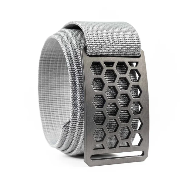 Men's Honeycomb Belt - Titanium, 38