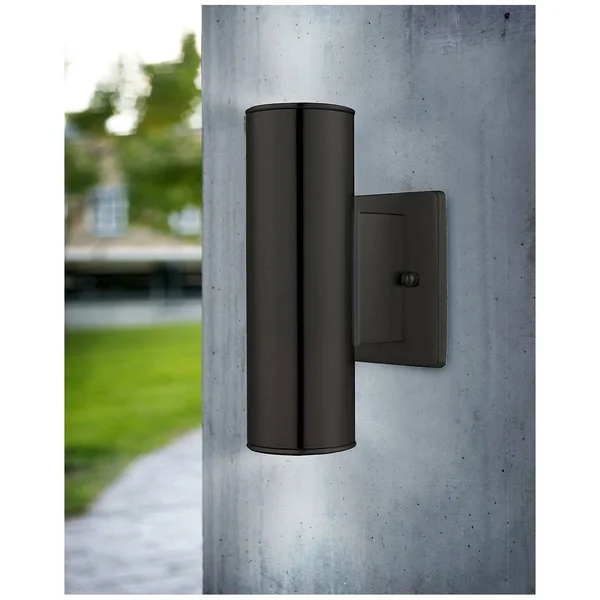 Eglo Lighting 200033A Riga Outdoor Wall Light - Matte Black