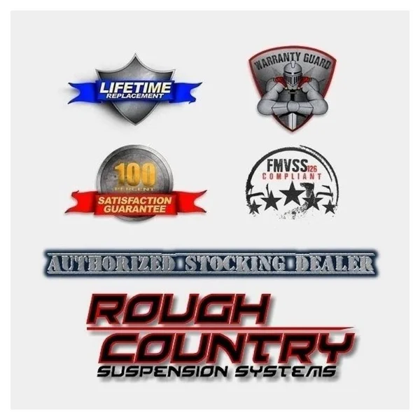 Rough Country Silverado/Sierra 2500/3500 HD 11-19 N3 Front Shocks Pair 5-8 inch - 23152_A