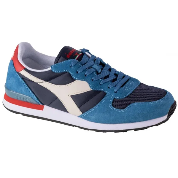 Diadora Camaro Shoes Navy Blue Red Beige - 45.5