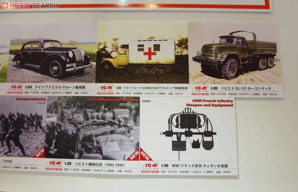 Icm 35515 ZiL-131, Soviet Army Truck 1/35 Plastic Model Kit 201 mm