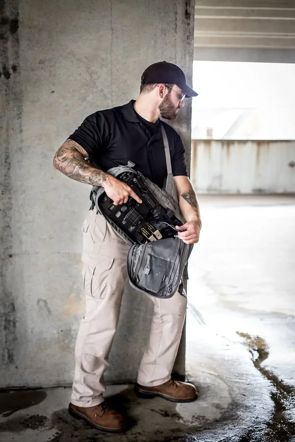 Grey Man Tactical 9.25 x 17 Rigid Molle Panel Black GMT-RMP-09