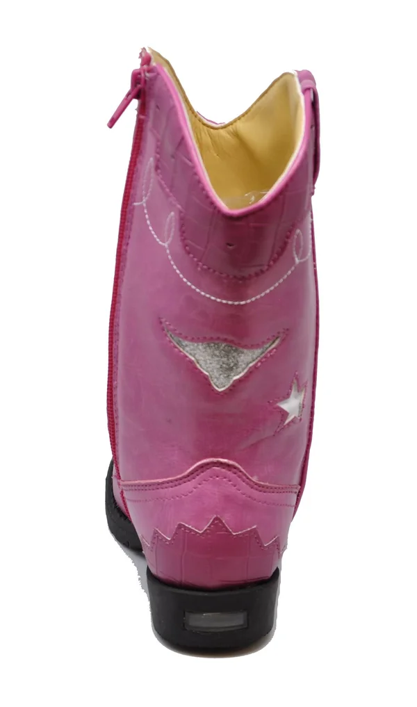 Smoky Mountain Western Boots Girls Austin Lights 1167 Pink