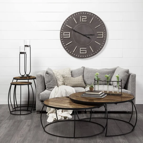 Mercana Devonshire II 42x22 Wall Clock