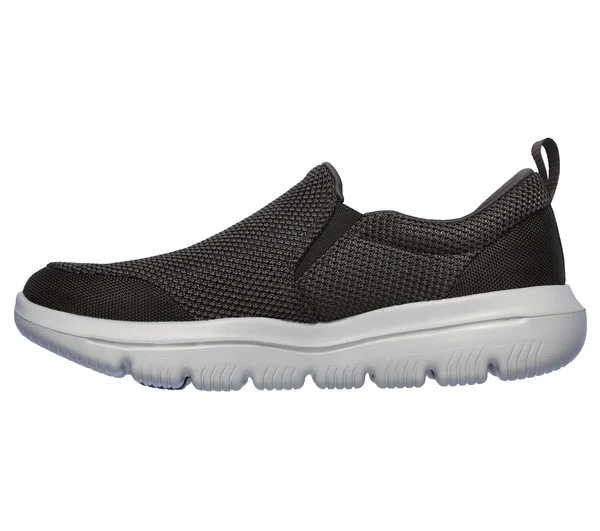 Skechers Men's Go Walk Evolution Ultra-Impeccable Sneaker, Khaki, 11.5