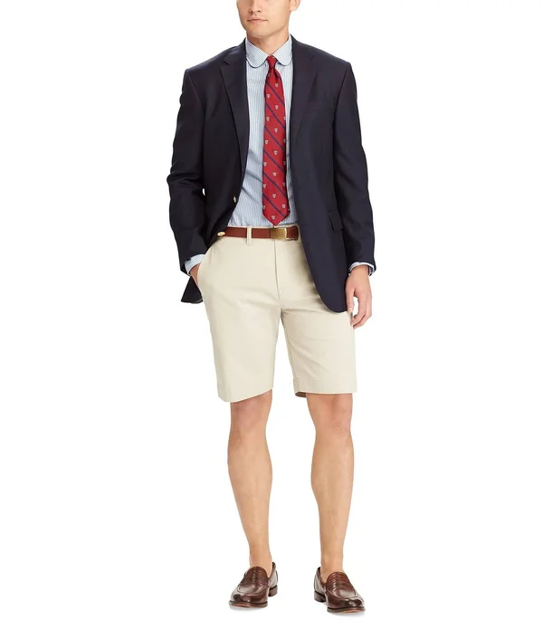 Polo Ralph Lauren Classic-Fit Stretch Shorts, Men's, Size: 36, Nantucket Red