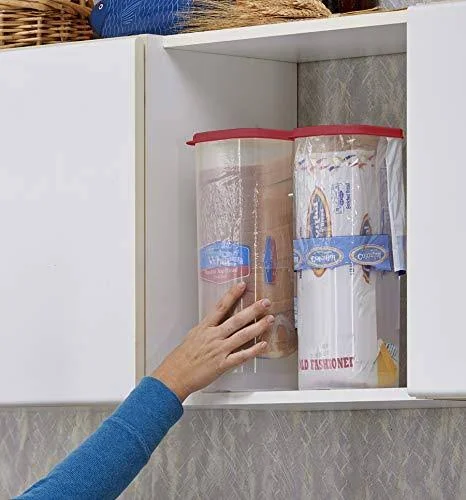 Buddeez Bread Buddy 2 Pack Set w/Red Lids Dispenser - 2 Pieces