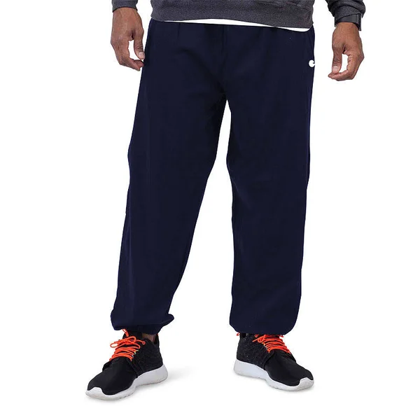 Champion Men's Athletics Big & Tall Fleece Pant Navy 6XL