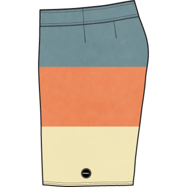 O&Neill Hyperfreak Blockade 19x22 Boardshorts Men's Orange, 40