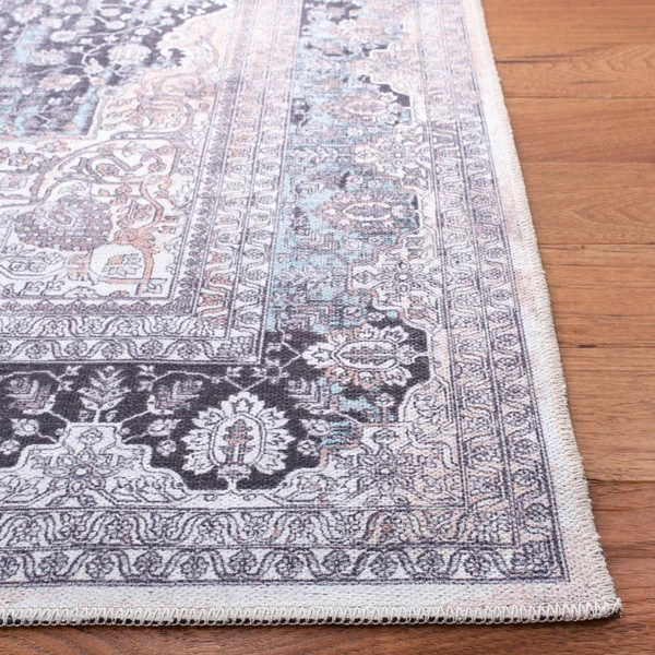 Safavieh Serapi Glenda Oriental Area Rug, Ivory/Light Blue, 9& x 12&