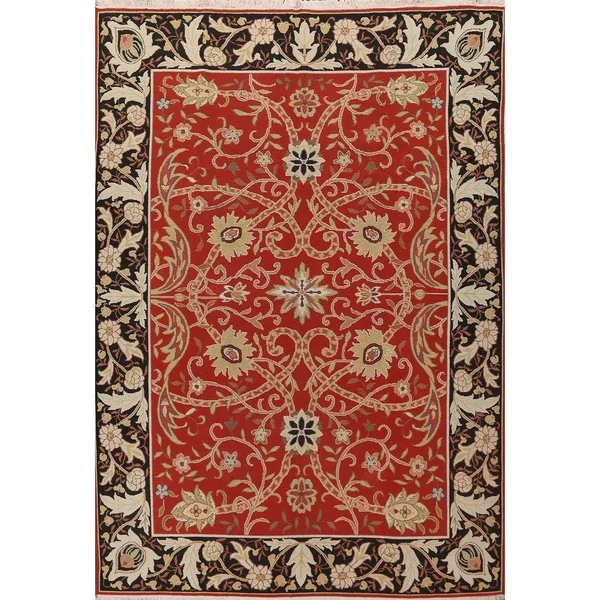 All-Over Floral Sumak Oriental Area Rug 8x11