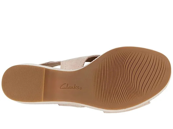Clarks Women's Giselle Cove Sandals - Dusty Rose Suede