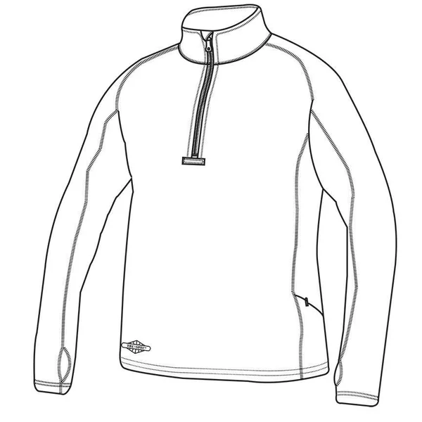 24-7 Tru Spec Grid Fleece Pullover