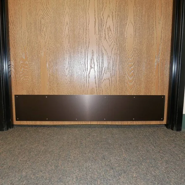 Oil Rubbed Bronze Door Kick Plate : 6x22 x 34x22