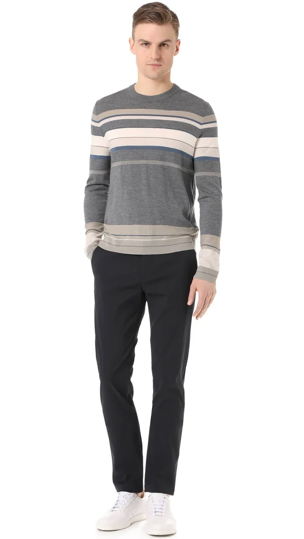 Theory Zaine Neoteric Trousers Black 33