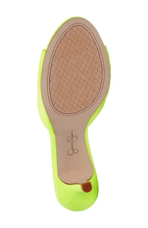 Jessica Simpson Sofiah Slide Sandal - Yellow - 8 M