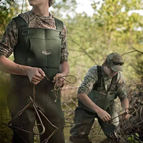 Frogg Toggs Amphib Neoprene Stockingfoot Chest Wader - Size XL, Green