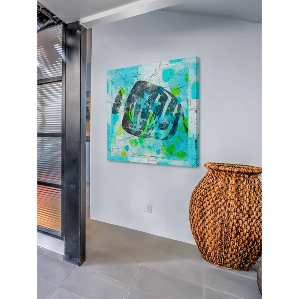 Marmont Hill - Handmade The Reefs Inhabitant Print on Wrapped Canvas