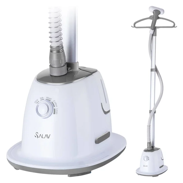 Salav Gs60-bj Professional Extra Wide Bar Garment Steamer with 360 Swivel Hanger