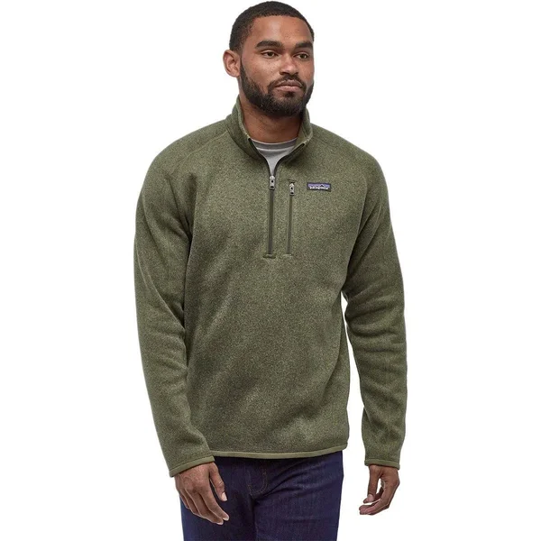 Patagonia Men's Better Sweater 1/4 Zip - Industrial Green, 3XL