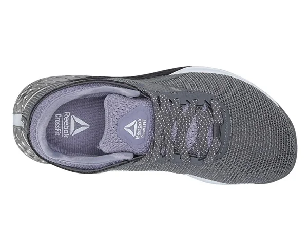 Reebok Women's Nano 9 Training Shoes - Grey/Violet/White, 7.5