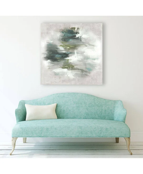 CLICART 20 in. x 20 in. Sunset Glow II by Pi Studio Wall Art - White/ Grey