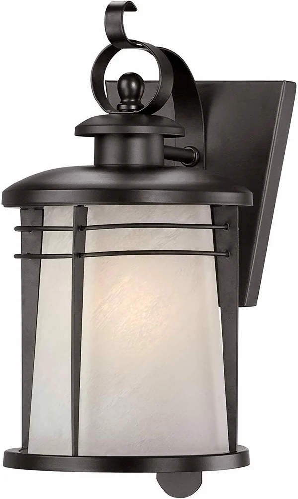 Westinghouse 6674100 Senecaville One-Light Exterior Wall Lantern, Bronze