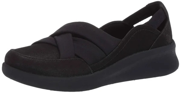 Clarks Sillian 2.0 Star Black Synthetic, Women's, Size: 7.5 Wide