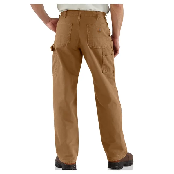Carhartt Men's Washed Duck Work Dungaree - Black - 30 - 54