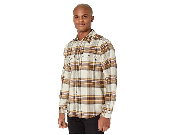 Marmot Men's Zephyr Cove Midweight Flannel LS Shirt - XL - Moonstruck