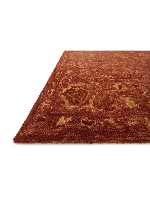 Hawthorne HV-04 5& x 7&6x22 Rust Area Rug