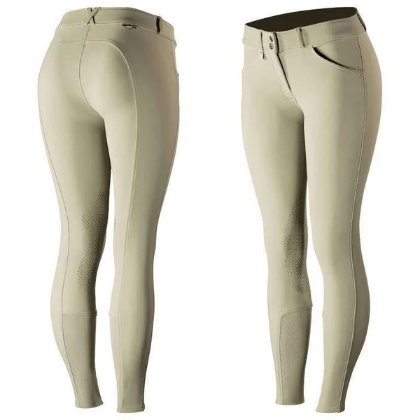 Horze Women's Grand Prix Silicone Knee Patch Breeches