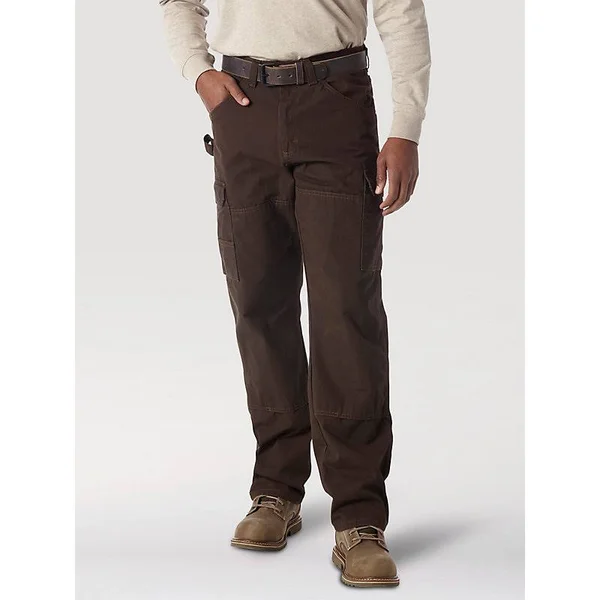 Wrangler Men's Riggs Workwear Ripstop Ranger Pant (35x30 Dark Brown)