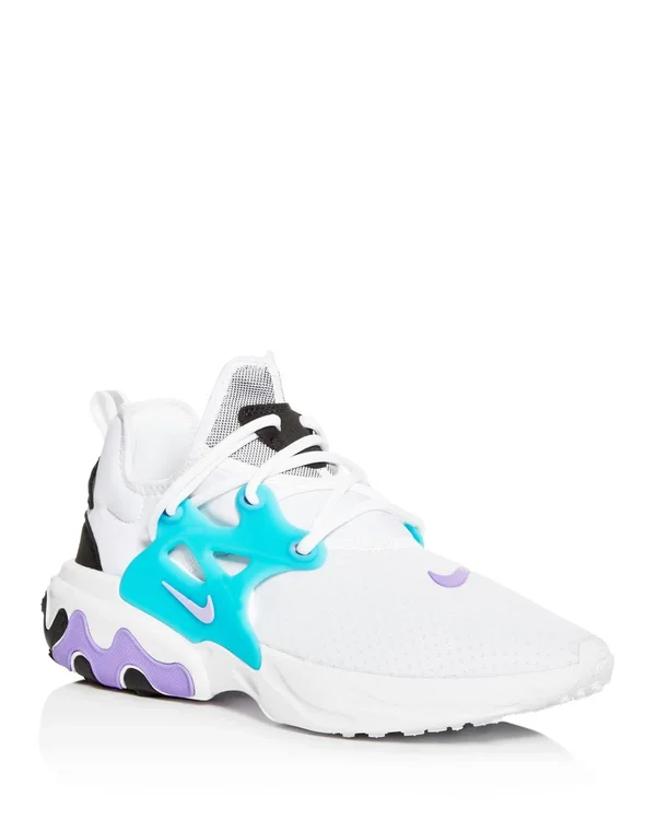 Men's Nike Presto React Sneaker, Size 8 M, White