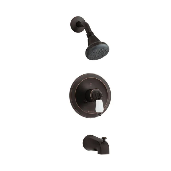 Glacier Bay HD873X-8627D Teapot Single-Handle Tub and Shower Faucet - Bronze